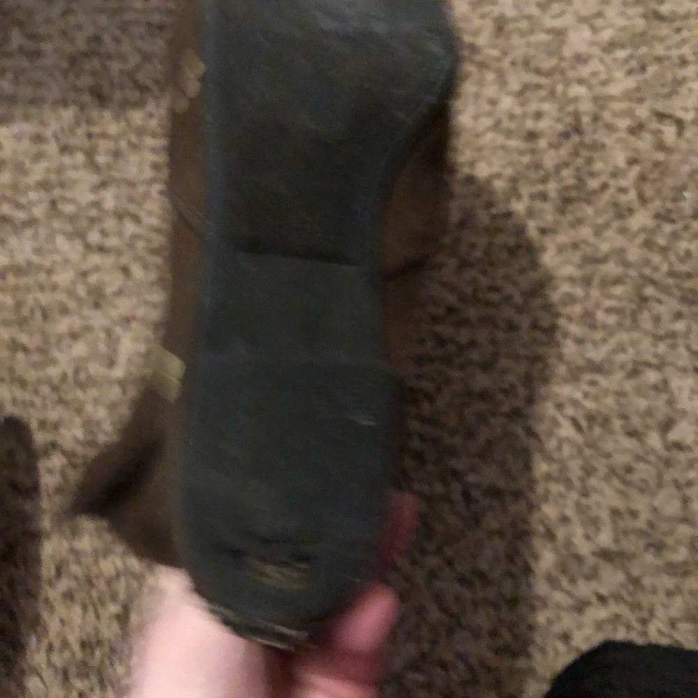 Suede ankle boots
